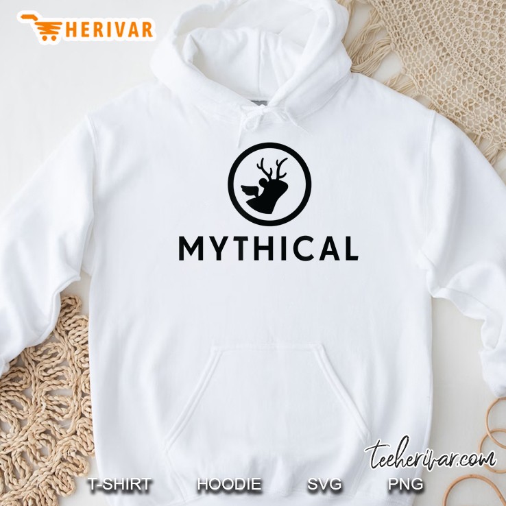Mythical Black Logo Hoodie