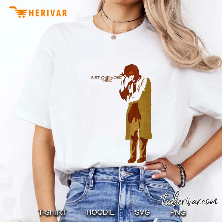 Columbo - Just One More Thing Graphic Ladies Tee