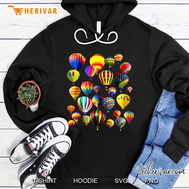 Colorful Cute Hot Air Balloon Ride Vacation Flying Balloons Mugs