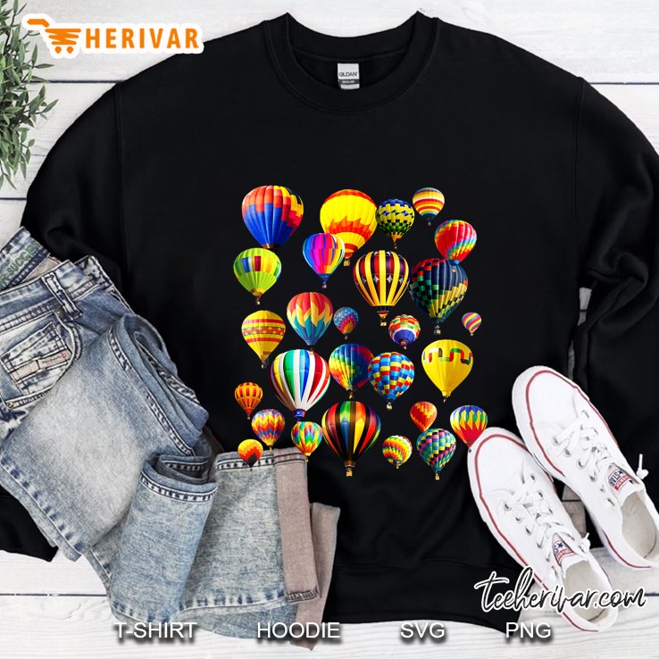 Colorful Cute Hot Air Balloon Ride Vacation Flying Balloons Mugs