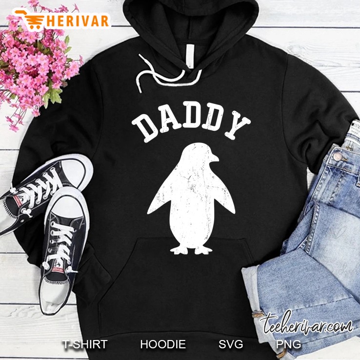 Daddy African Penguin Vintage Hoodie