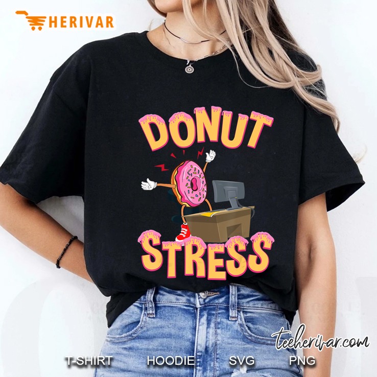 Donut Stress Ladies Tee