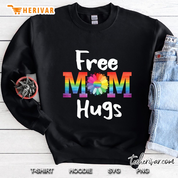 Free Mom Hugs Lgbt Pride Parades Daisy Flower Mugs