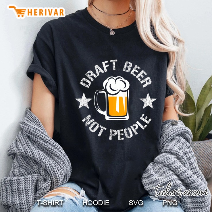 Funny Military Veteran Draft Beer Not People Ladies Tee