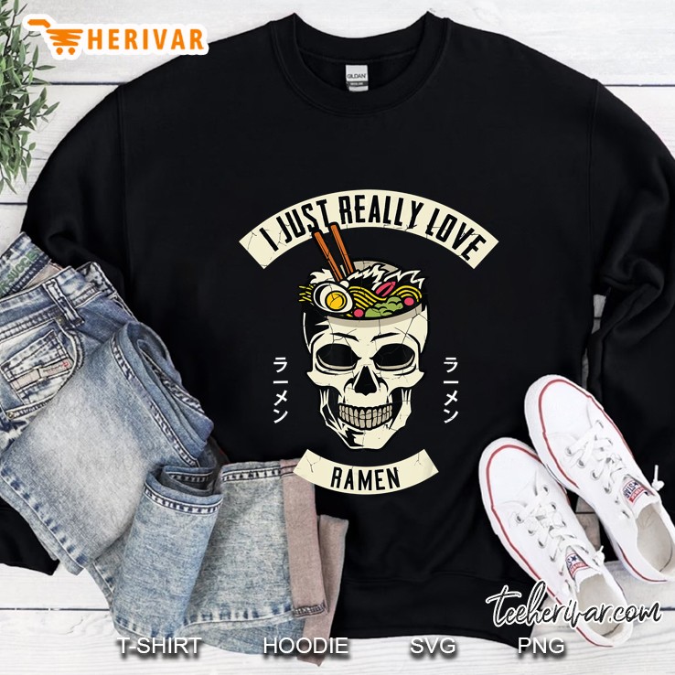 Love Ramen Noodles Sweatshirt