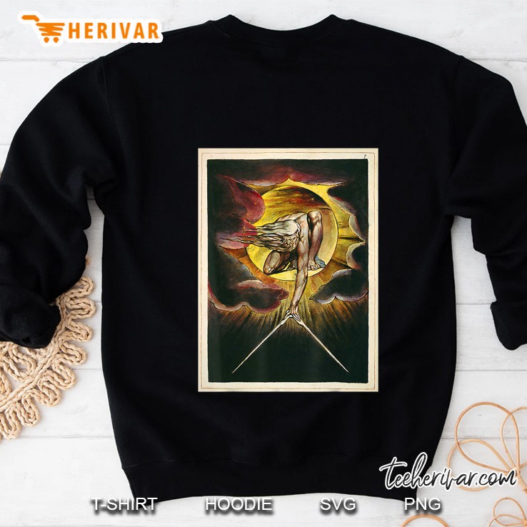 The Ancient Of Days Britain Visionary Art William Blake Sweatshirt
