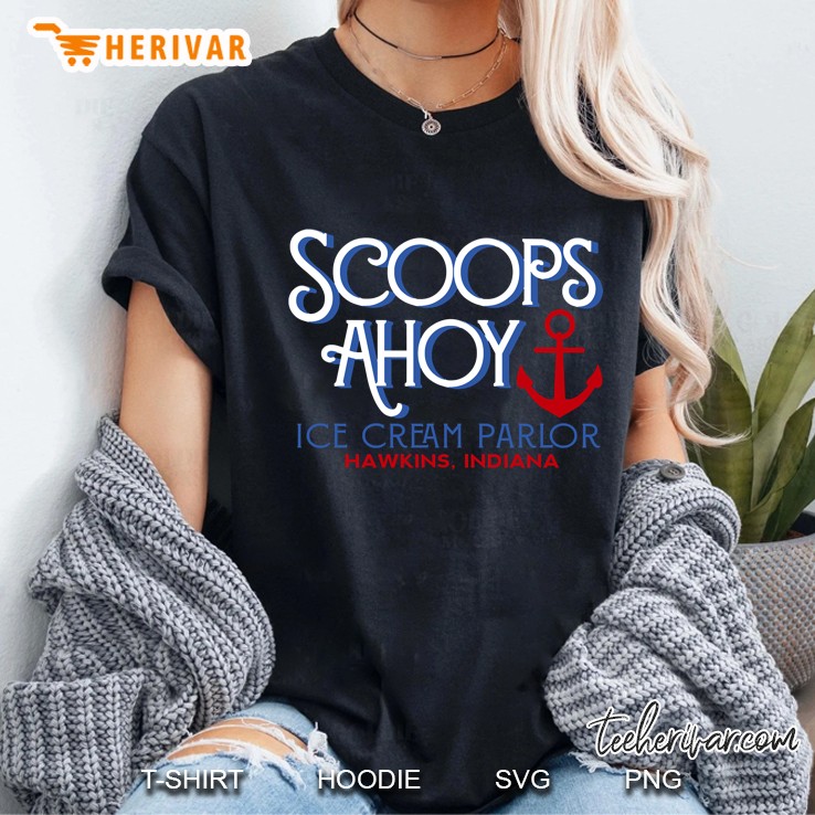 Scoops Ahoy Slim Fit Ladies Tee