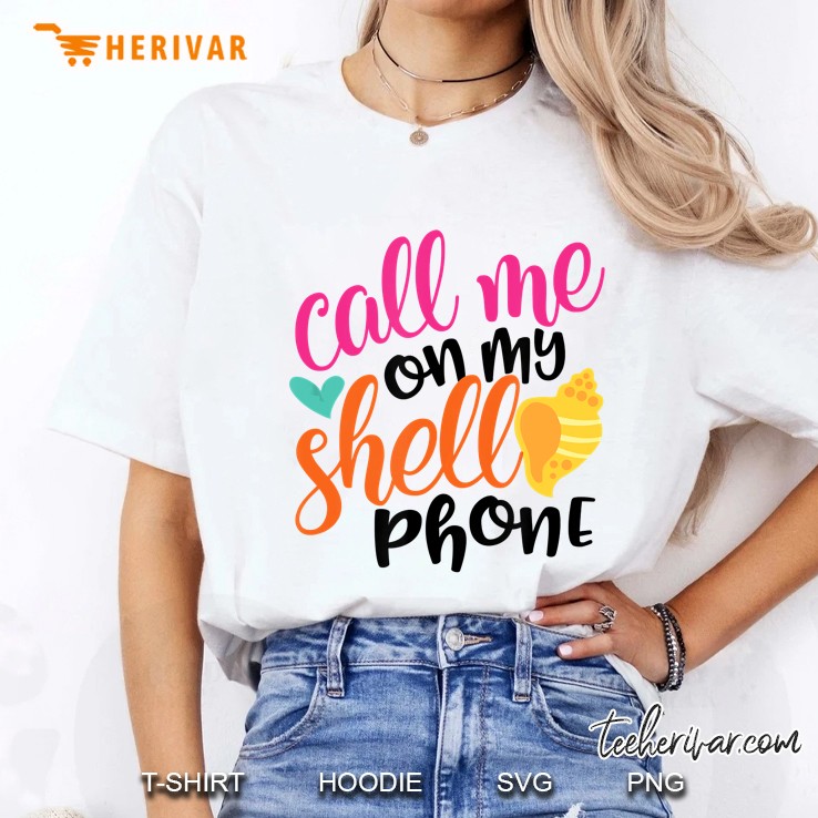 Call Me On My Shell Ladies Tee
