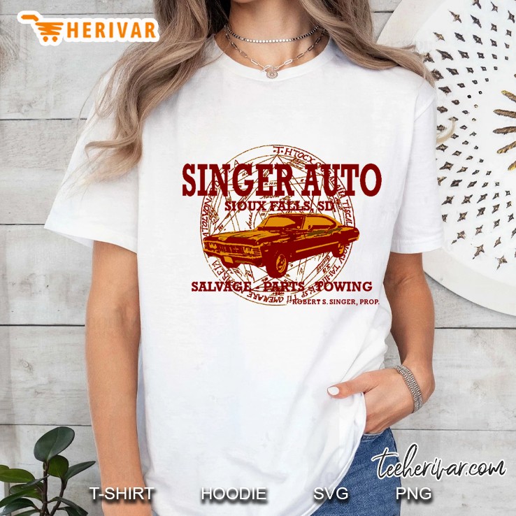 Singer Auto Slim Fit Hoodie