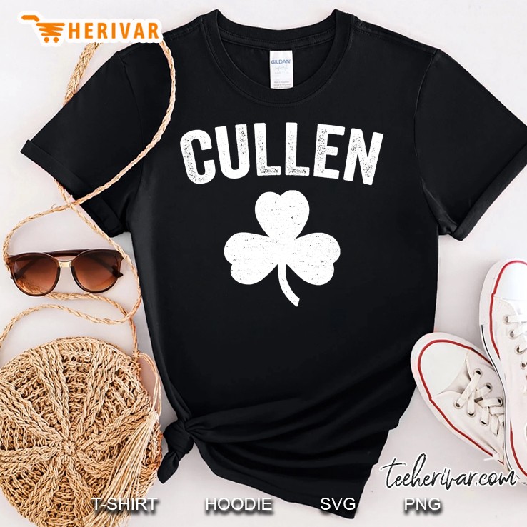 Cullen Irish Family Reunion Name St. Patrick's Day Shamrock Shirt