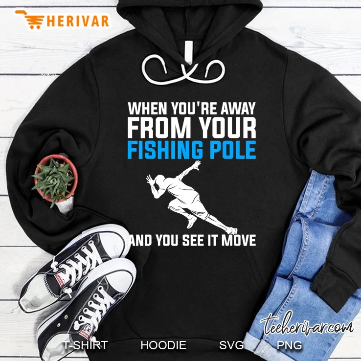 Funny Fishing Fisherman Angler Fish Design Hoodie