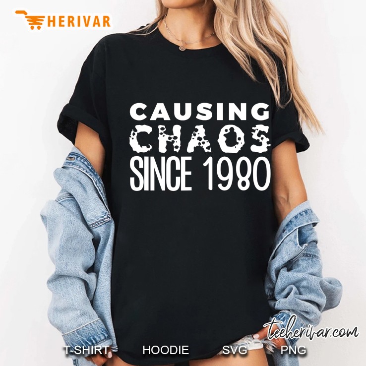 Humor 40Th Birthday 1980 Cool Funny 40 Years Gift Men Women Hoodie