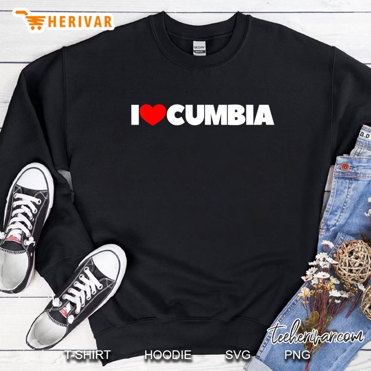 I Love (Heart) Cumbia Sweatshirt