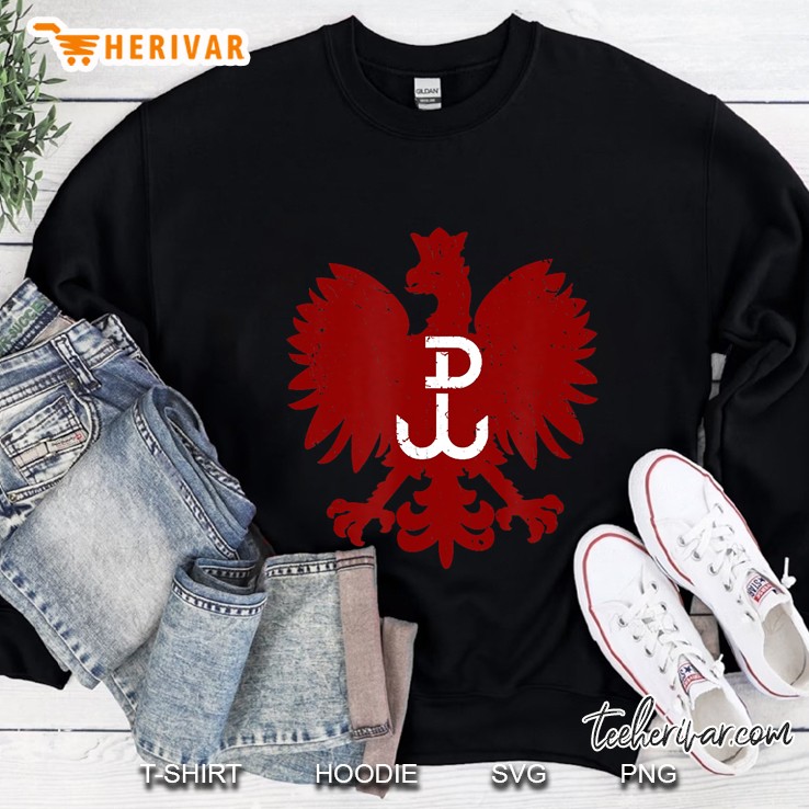 Polskie Polish Pride Eagle Army Resistance Sweatshirt