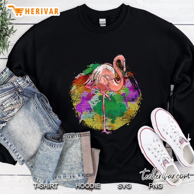 Retro Flamingo Sweatshirt