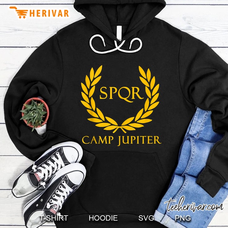 Spqr Senatus Populus Que Romanus Camp Of Jupiter Tank Top Hoodie