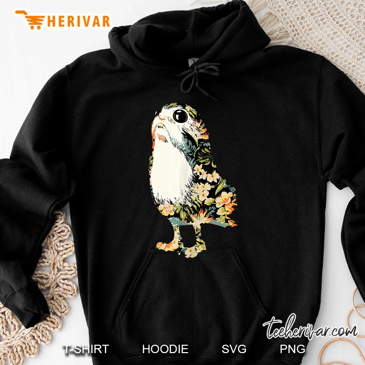 Star Wars Floral Print Tropical Porg Tank Top Hoodie