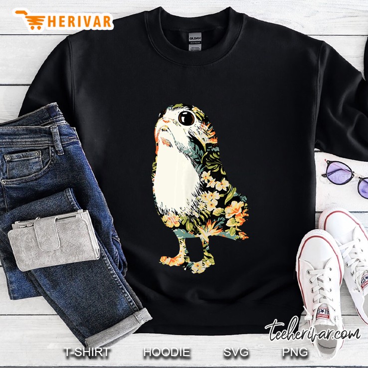 Star Wars Floral Print Tropical Porg Tank Top Sweatshirt