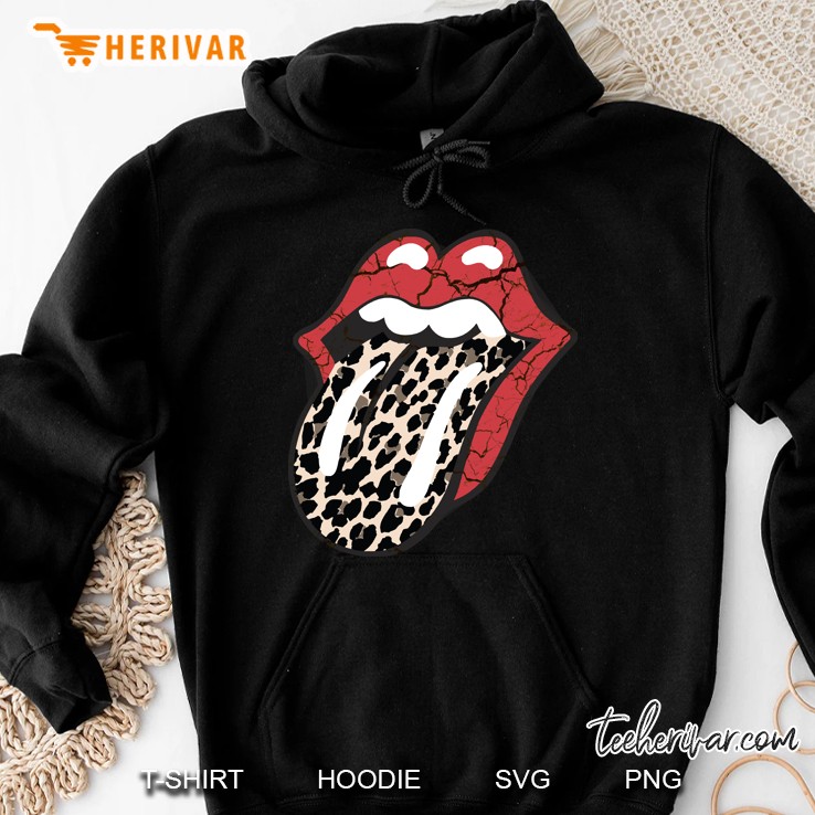 Cheetah Tongue Red Lips Mugs