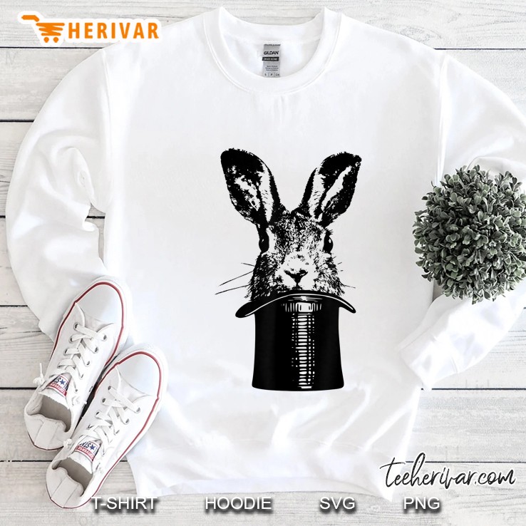 Magicians Shirt Rabbit In A Hat Vintage Magic Performer Gift Sweatshirt