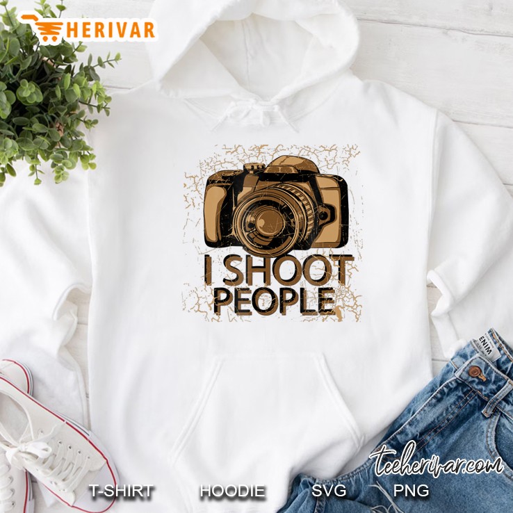Photographer - I Shoot People Camera Photography Hoodie