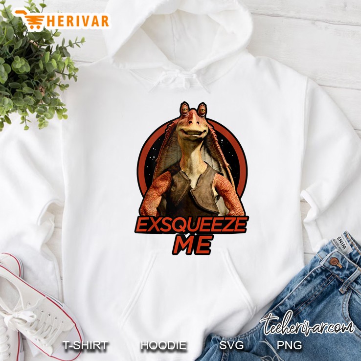 Star Wars Jar Jar Binks Exsqueeze Me Portrait Tank Top Mugs