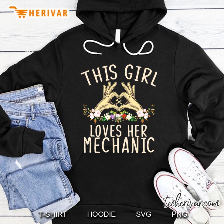 This Girl Loves Her Mechanic Mugs