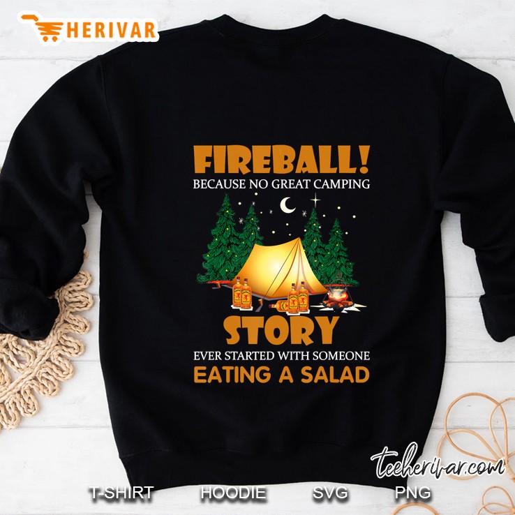 Camping Lover - Camping Fireball Sweatshirt