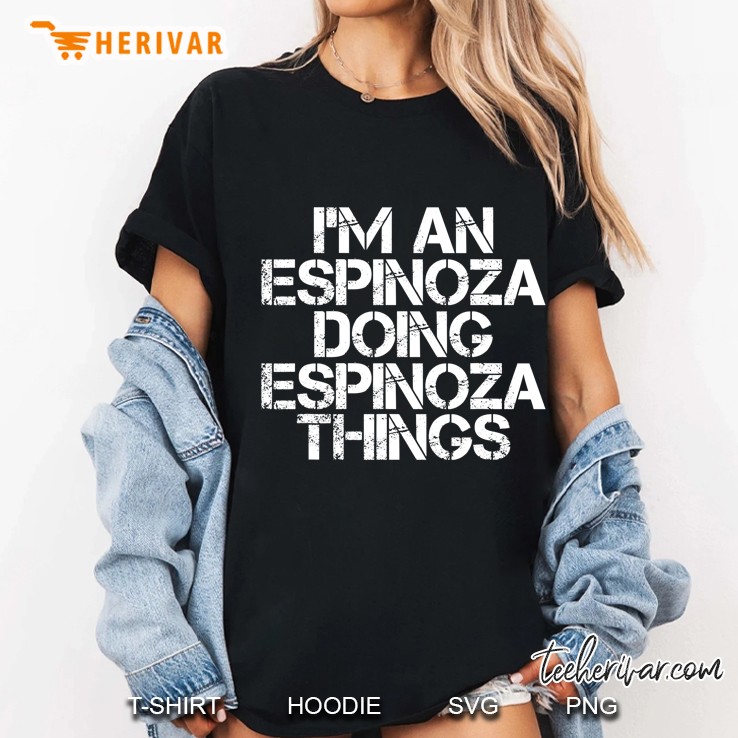 Espinoza Funny Surname Family Tree Ladies Tee