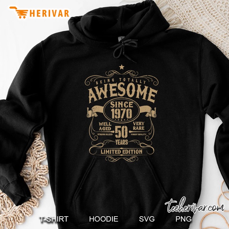 50 Years Awesome Since 1970 Hoodie