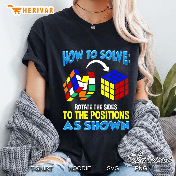 How To Solve Puzzle Cube Hoodie