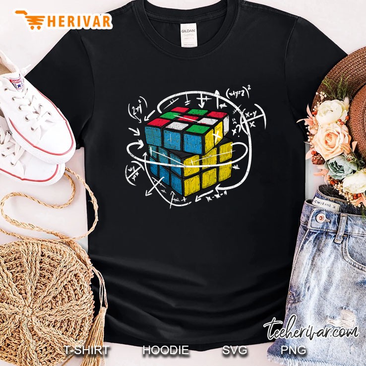 Puzzle Cube Speed Magic Rubic Cubing Speedcubing Shirt