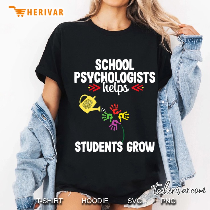 School Psychologist Psychology Grow Ladies Tee