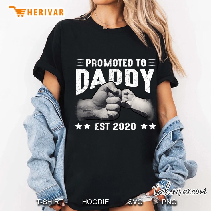 Expecting New Dad Gift Soon To Be Promoted To Daddy 2020 Ladies Tee