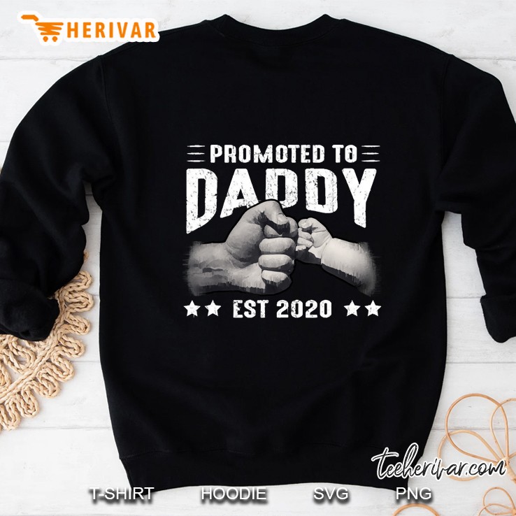 Expecting New Dad Gift Soon To Be Promoted To Daddy 2020 Sweatshirt