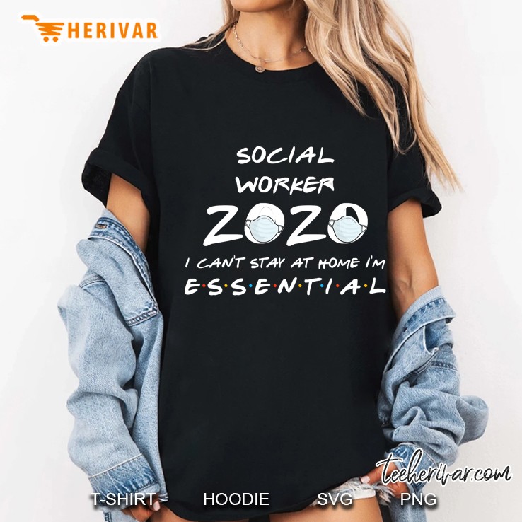 Social Worker 2020 Quarantine Ladies Tee