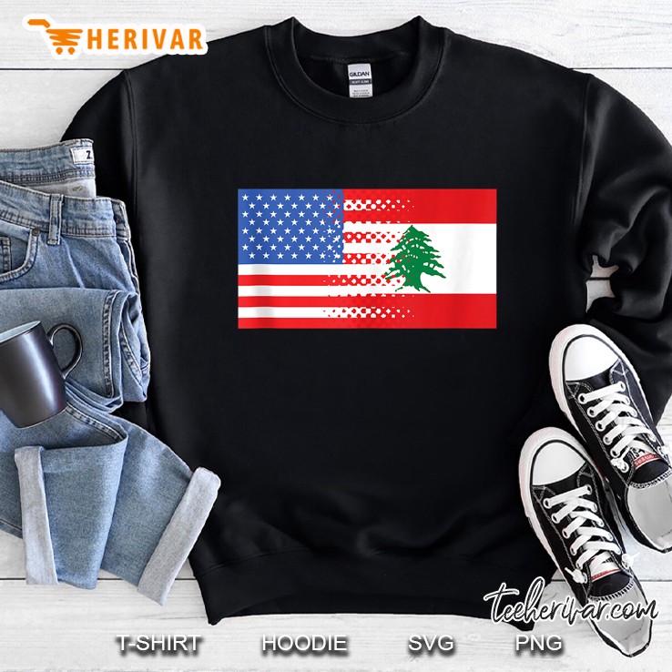 Lebanese American Flag Mugs