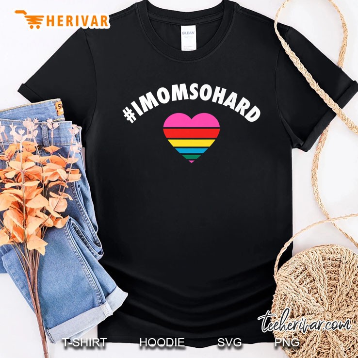 Imomsohard Imomsohard Logo Heart Shirt