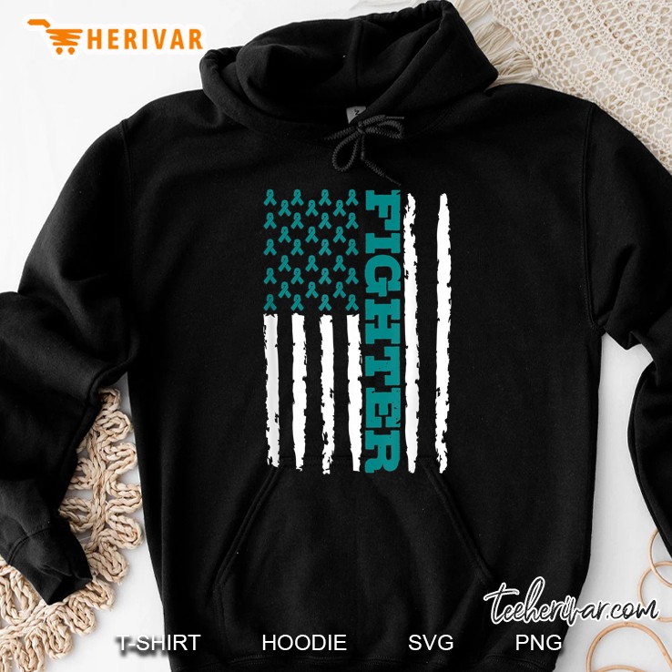 Myasthenia Gravis Fighter Flag Hoodie