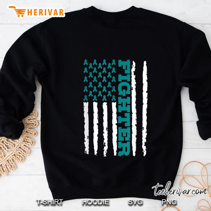 Myasthenia Gravis Fighter Flag Sweatshirt