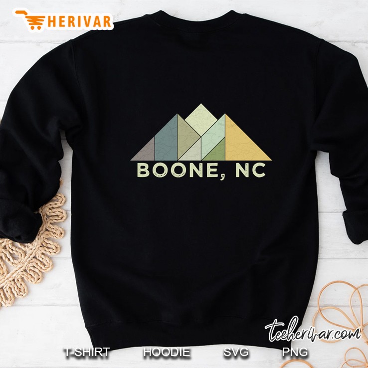 Retro Vintage Boone North Carolina Distressed Sweatshirt
