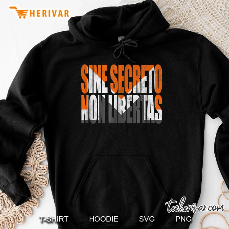 Sine Secreto Non Libertas Monero Logo Crypto Xmr Tee Shirt Mugs