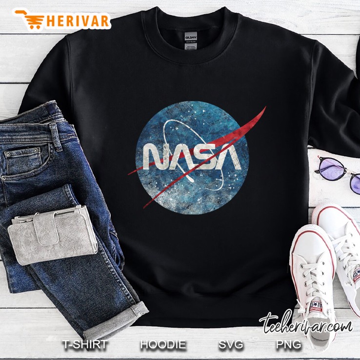 Nasa Fusion Emblem Ultra-Vintage Sweatshirt