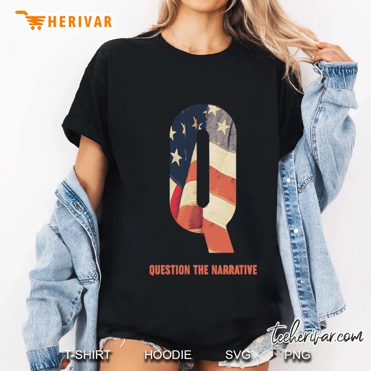 Question The Narrative Ladies Tee