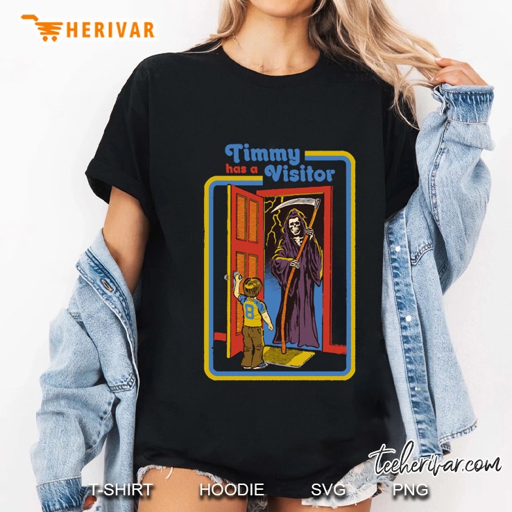 Timmy Has A Visitor Ladies Tee