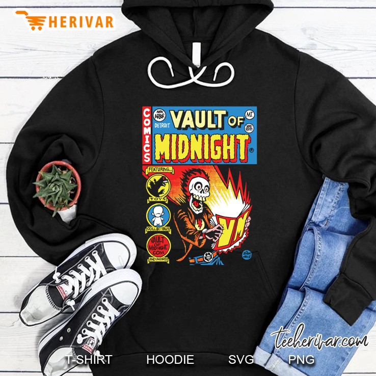 Vault Of Midnight Comic Cover Hoodie
