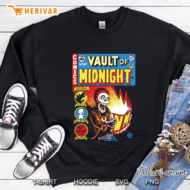 Vault Of Midnight Comic Cover Sweatshirt
