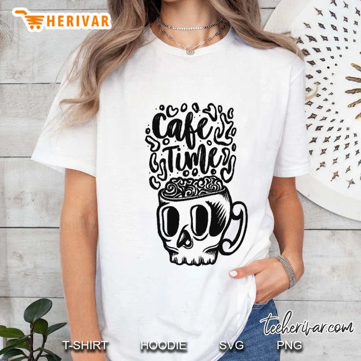 Cafe Time Ladies Tee