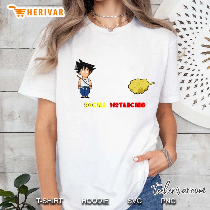 Goku Social Distancing Hoodie