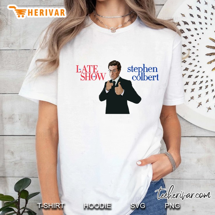 Late Show With Stephen Colbert Ladies Tee